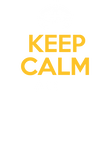 Keep Calm Let Baseball Player Handle It - Yellow Gift