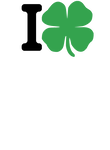 i heart st patricks day lucky clover Gift
