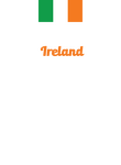 Last Name Ireland Flag Gift