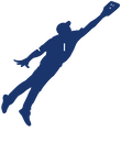 Air Baseball Player - Navy Gift