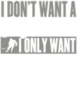 Don't Want Boyfriend Only Hockey Player - Silver