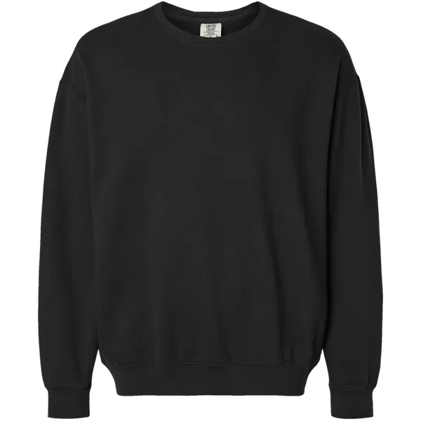 Garment-Dyed Lightweight Fleece Crewneck Sweatshirt