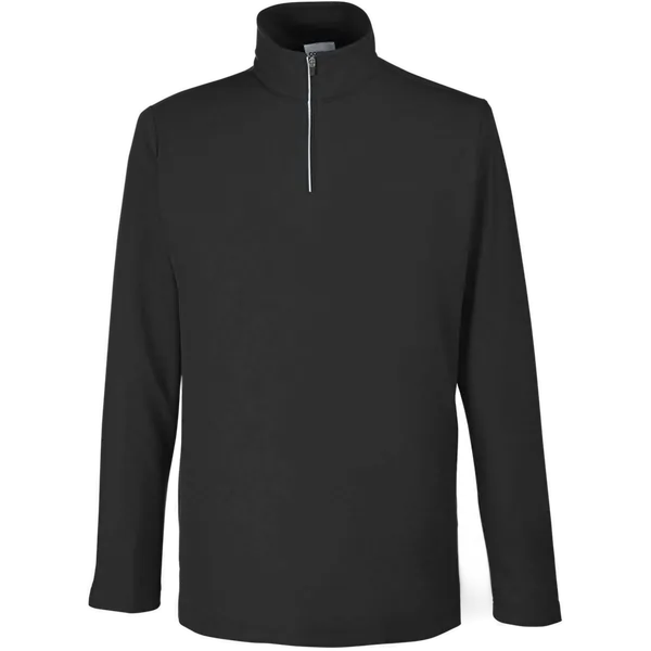 Fusion ChromaSoft™ Pique Quarter-Zip Pullover