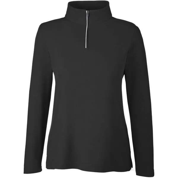 Women's Fusion ChromaSoft™ Pique Quarter-Zip Pullover
