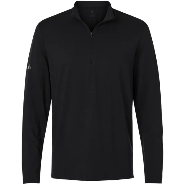 Men's Textured Stripe Quarter-Zip Pullover