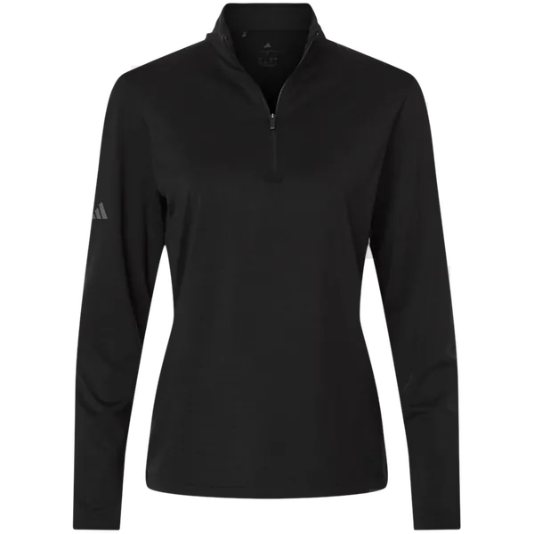 Women's Textured Stripe Quarter-Zip Pullover