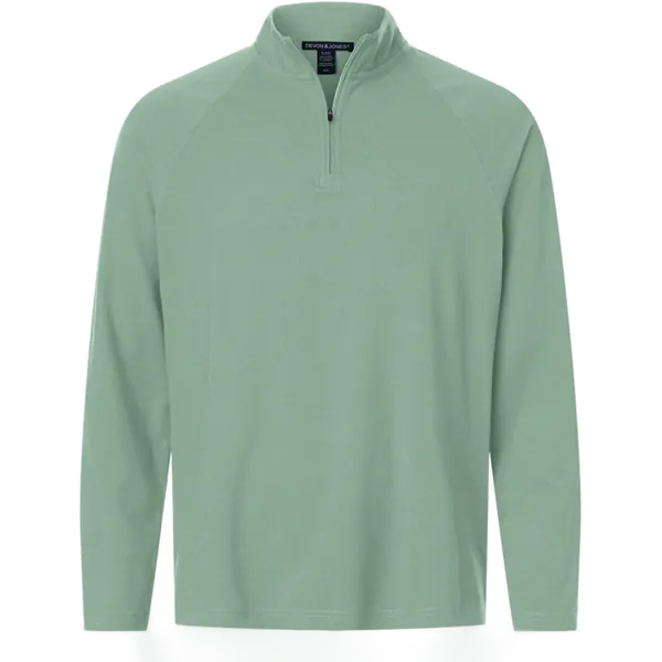 Men's Seaton Pebble Textured Quarter-Zip Pullover
