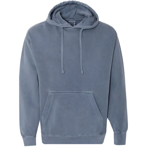 Garment-Dyed Hooded Sweatshirt