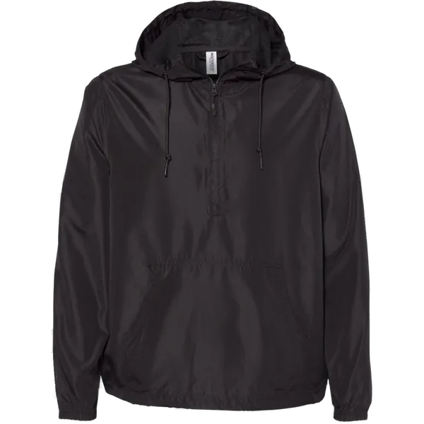 Lightweight Quarter-Zip Windbreaker Pullover Jacket