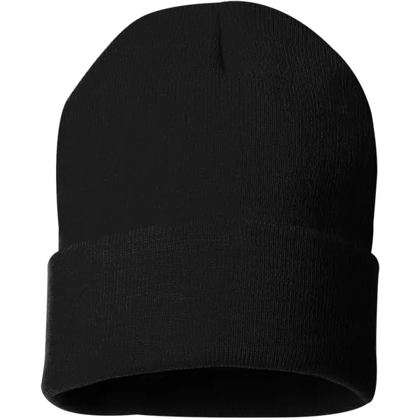 12" Solid Cuffed Beanie