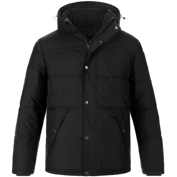 L06025 - Nunavut - Men's Puffy Coat w/ Detachable Hood
