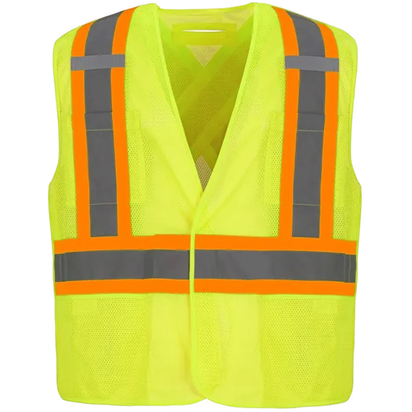 L01155 - Sentinel - Mesh Hi-Vis 5 Point Tear-away Vest - Dual Sized
