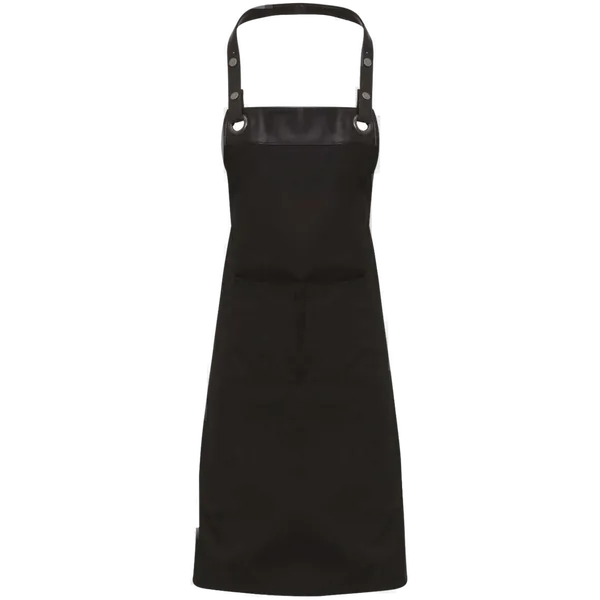 Espresso Bib Apron with Pockets