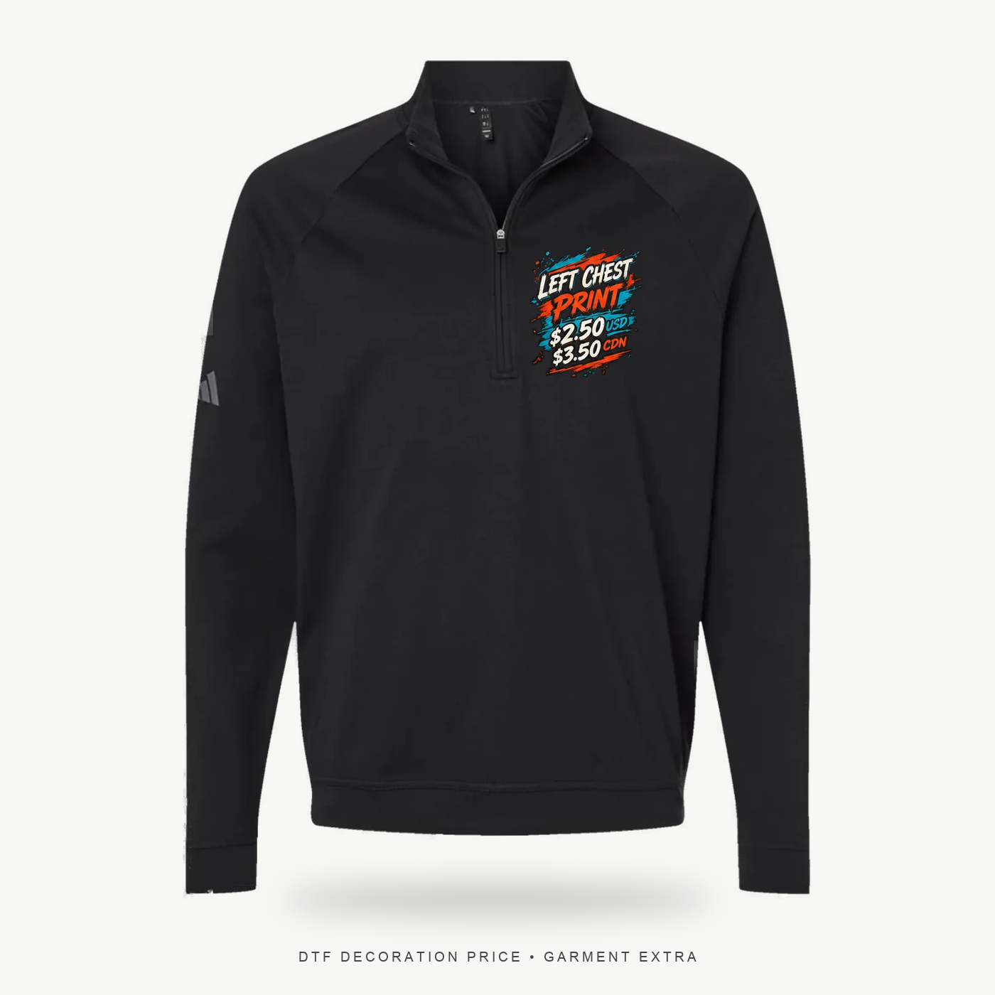 Adidas A598 Club Quarter-Zip Pullover – POD