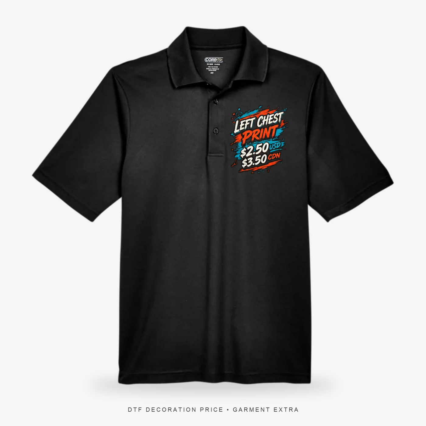 CORE365 88181 Origin Performance Pique Polo – POD