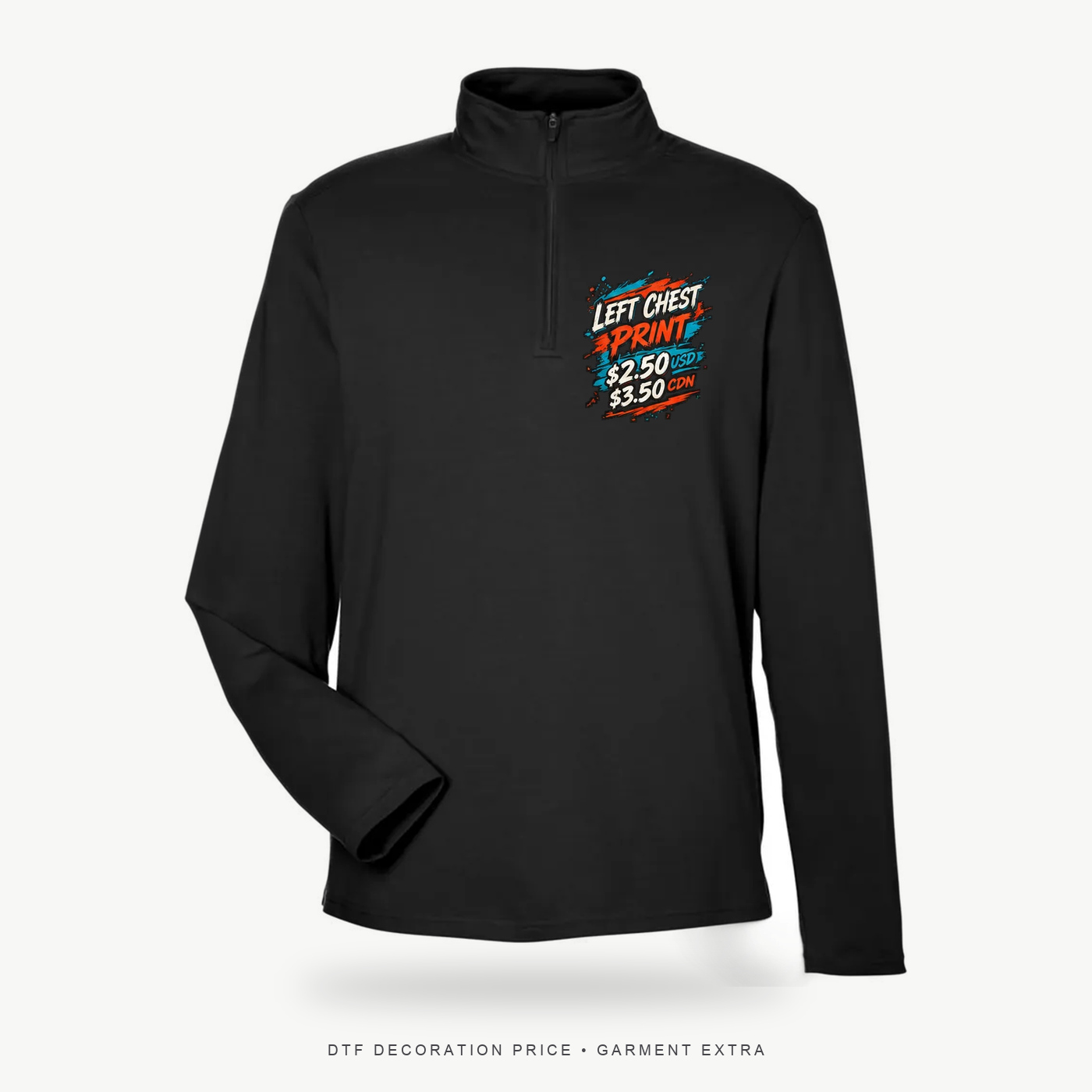 Devon & Jones DG425 Raleigh Stretch Quarter-Zip – POD