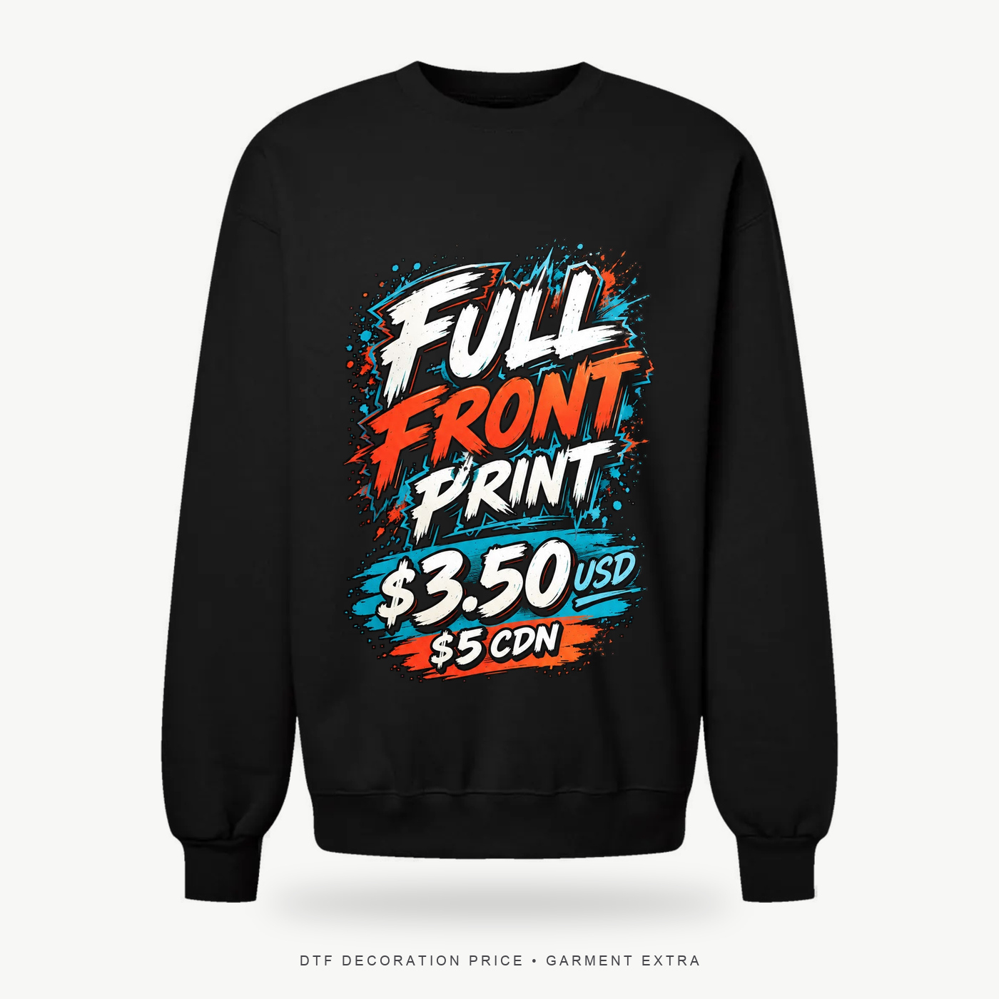 Gildan 19000 Hammer Maxweight Crewneck – POD
