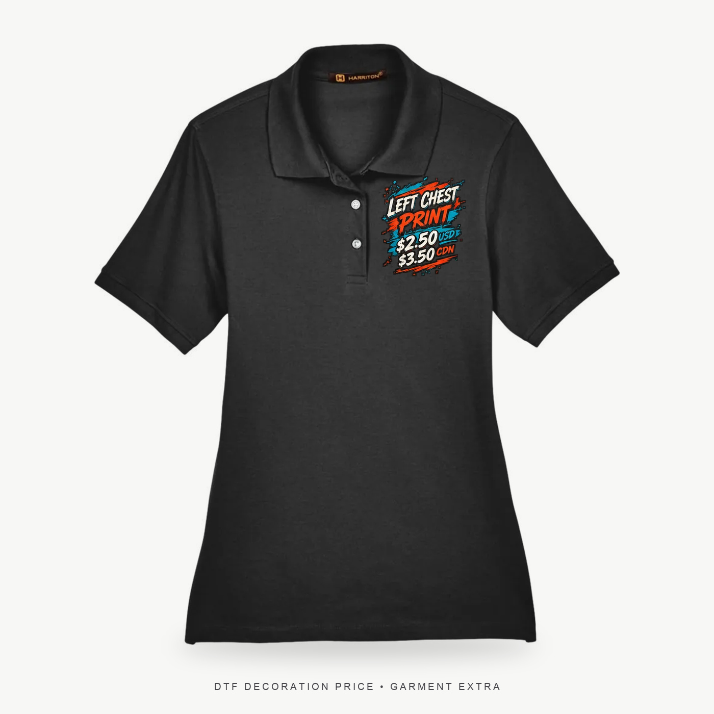 Harriton M265W Women's Easy Blend Polo – POD