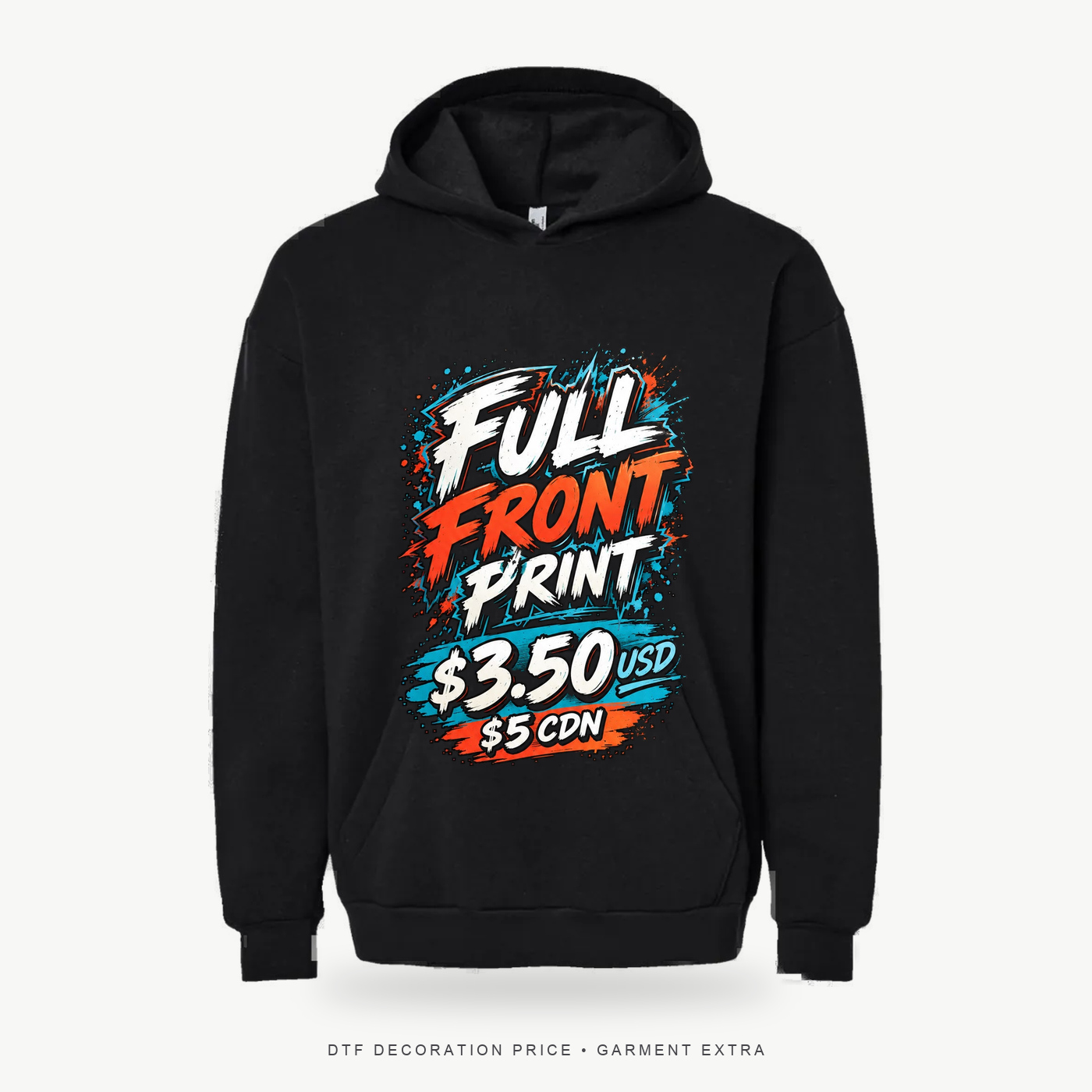 American Apparel RF498 ReFlex Fleece Hoodie – POD