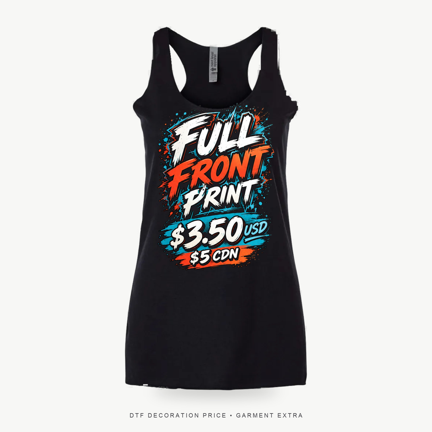 Next Level 6733 Women's Triblend Racerback Tank – POD