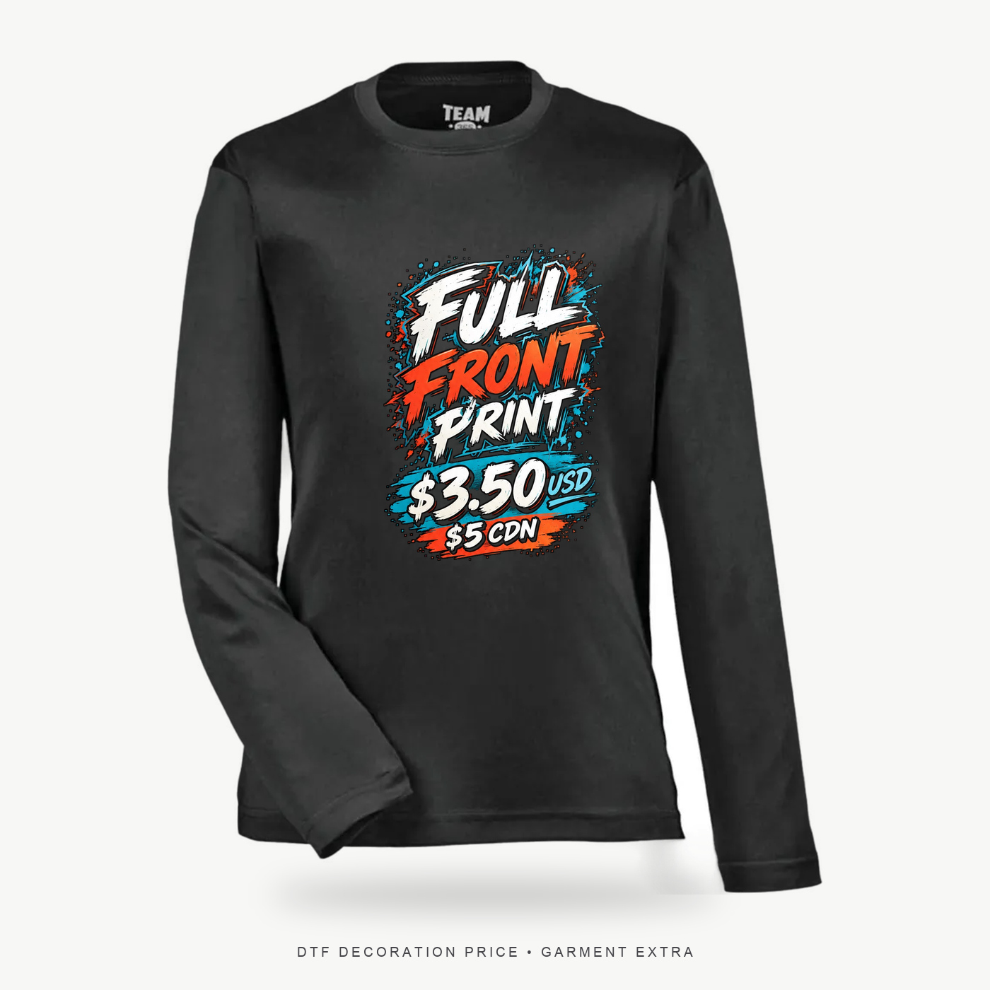 Team 365 TT11YL Youth Zone Performance Long Sleeve T-Shirt – POD