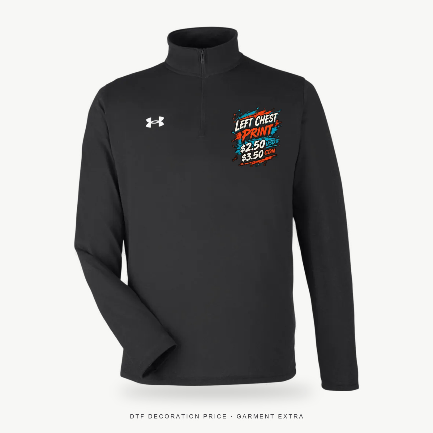 Under Armour 1376844 Team Tech Quarter-Zip Pullover – POD