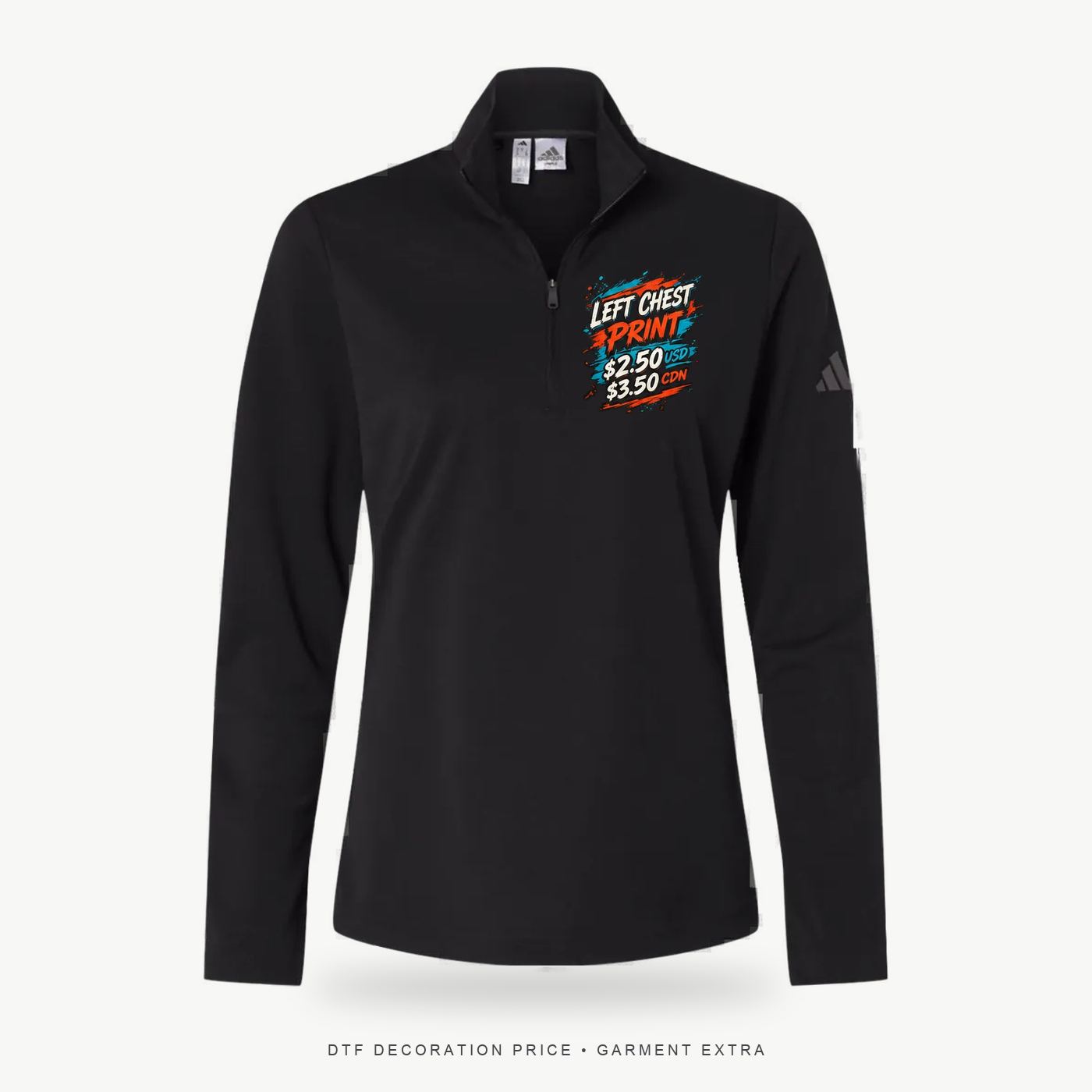 Adidas A400 Women's Lightweight Quarter-Zip – POD