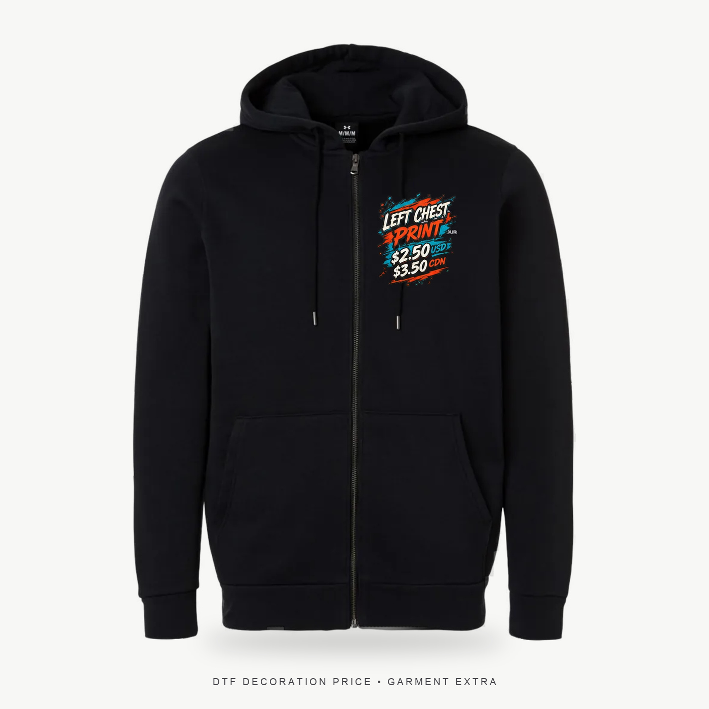 Under Armour 1373881 Men's Icon Fleece Full-Zip Hoodie – POD