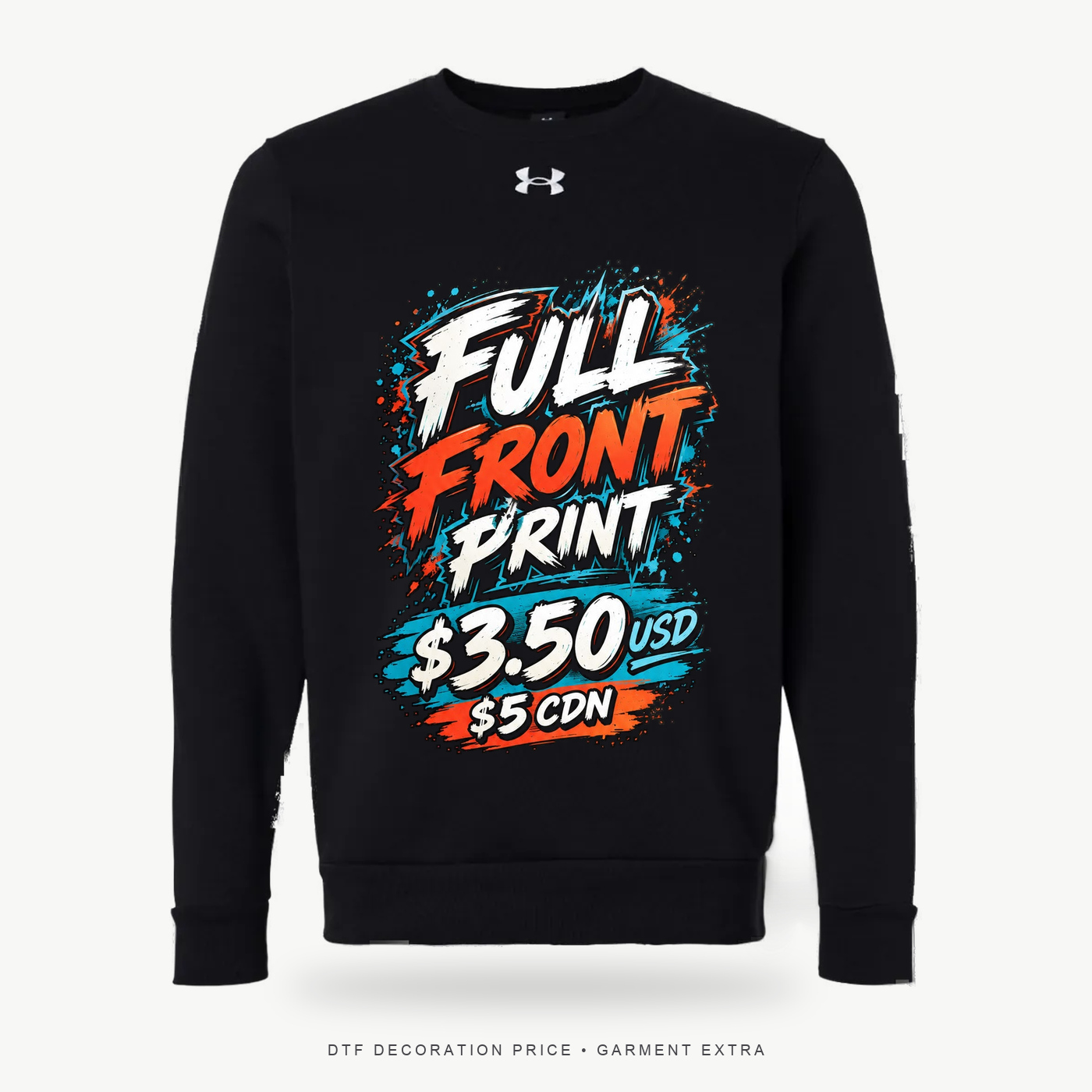Under Armour 6014160 Team Icon Fleece Crewneck – POD