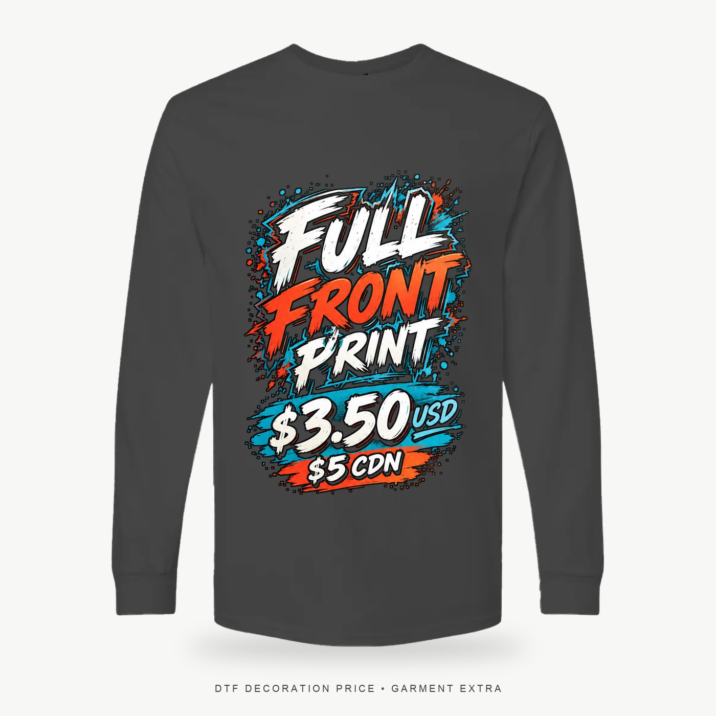 Gildan 2400 Ultra Cotton Long Sleeve T-Shirt – POD