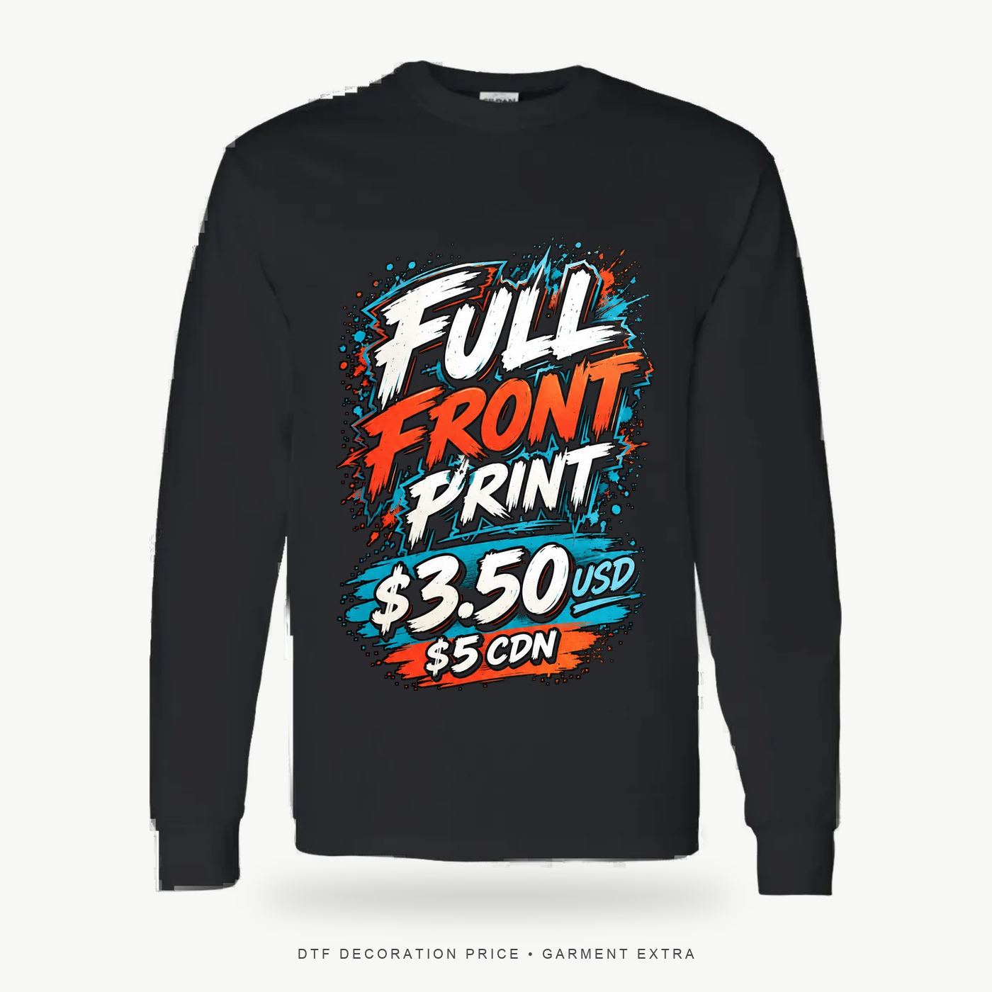 Gildan 5400 Heavy Cotton Long Sleeve T-Shirt – POD