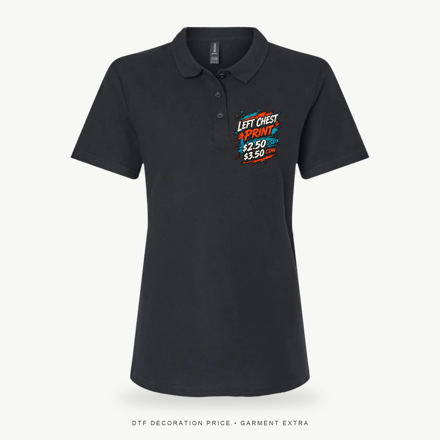 Gildan 64800L Softstyle Women's Pique Polo – POD