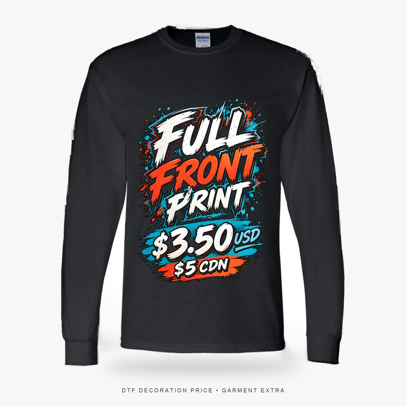 Gildan 8400 DryBlend Long Sleeve T-Shirt – POD