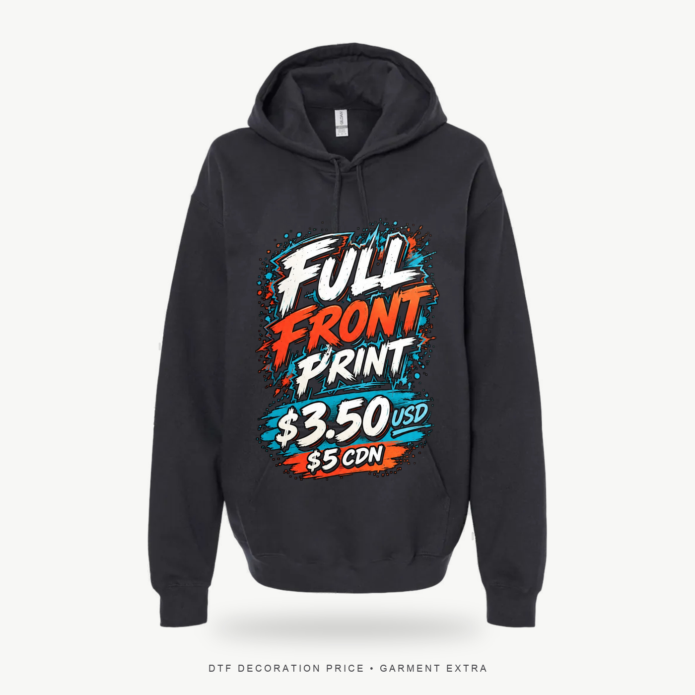 Gildan SF500 Softstyle Midweight Hoodie – POD