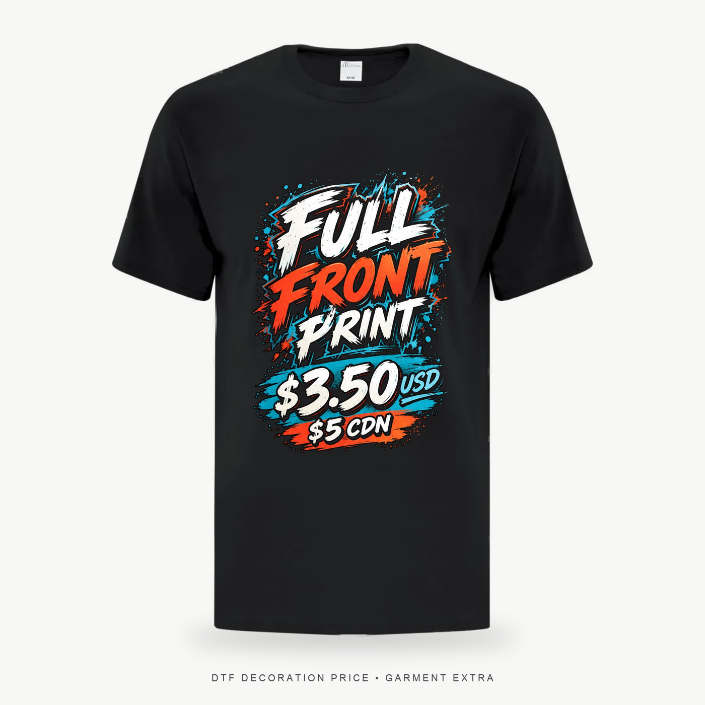 ATC ATC1000 Everyday Cotton T-Shirt – POD