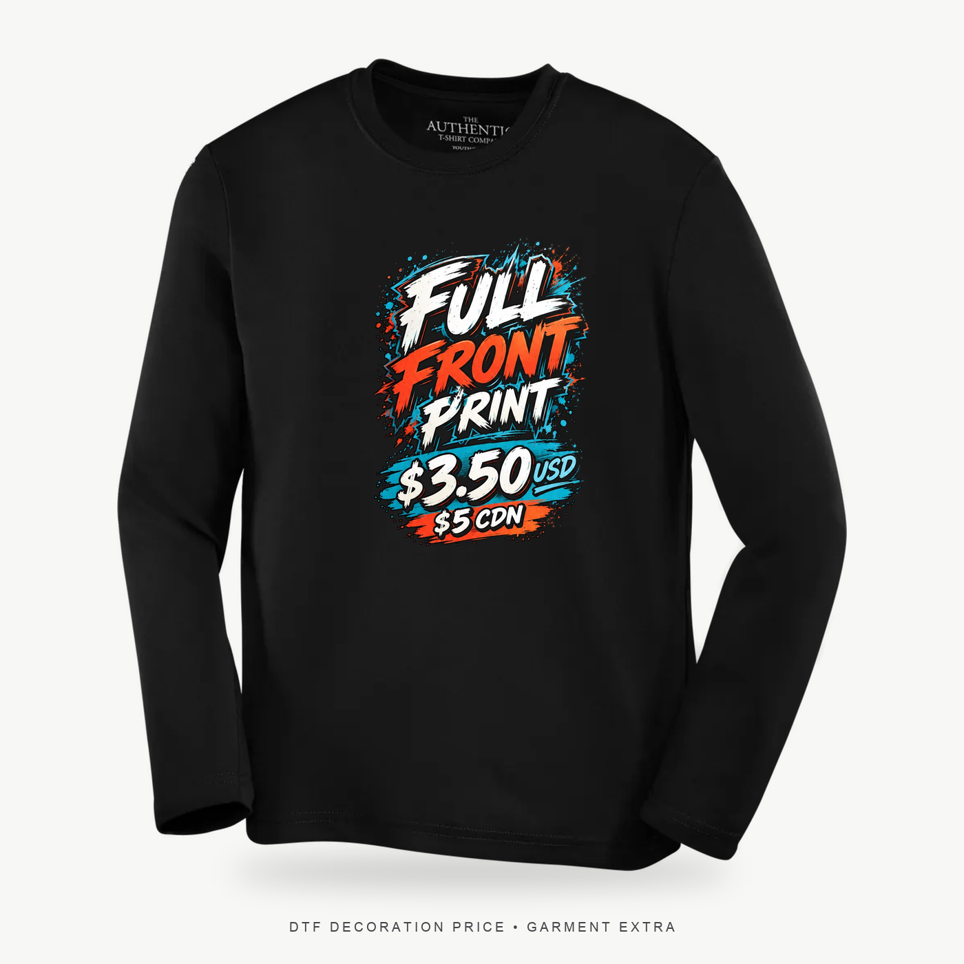 ATC Y350LS ProTeam Youth Long Sleeve T-Shirt – POD