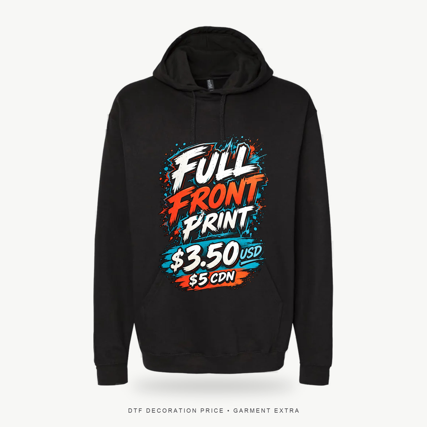 M&O 3320 Unisex Pullover Hoodie – POD