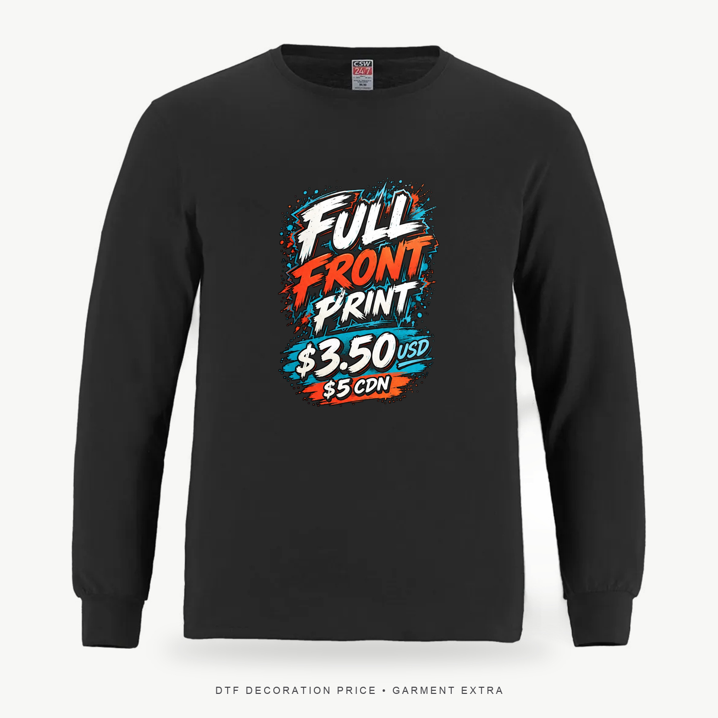 Breeze S5615Y Youth Long Sleeve T-Shirt – POD
