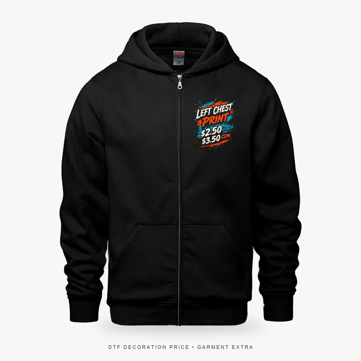 Surfer L0555Y Youth Full-Zip Hoodie – POD