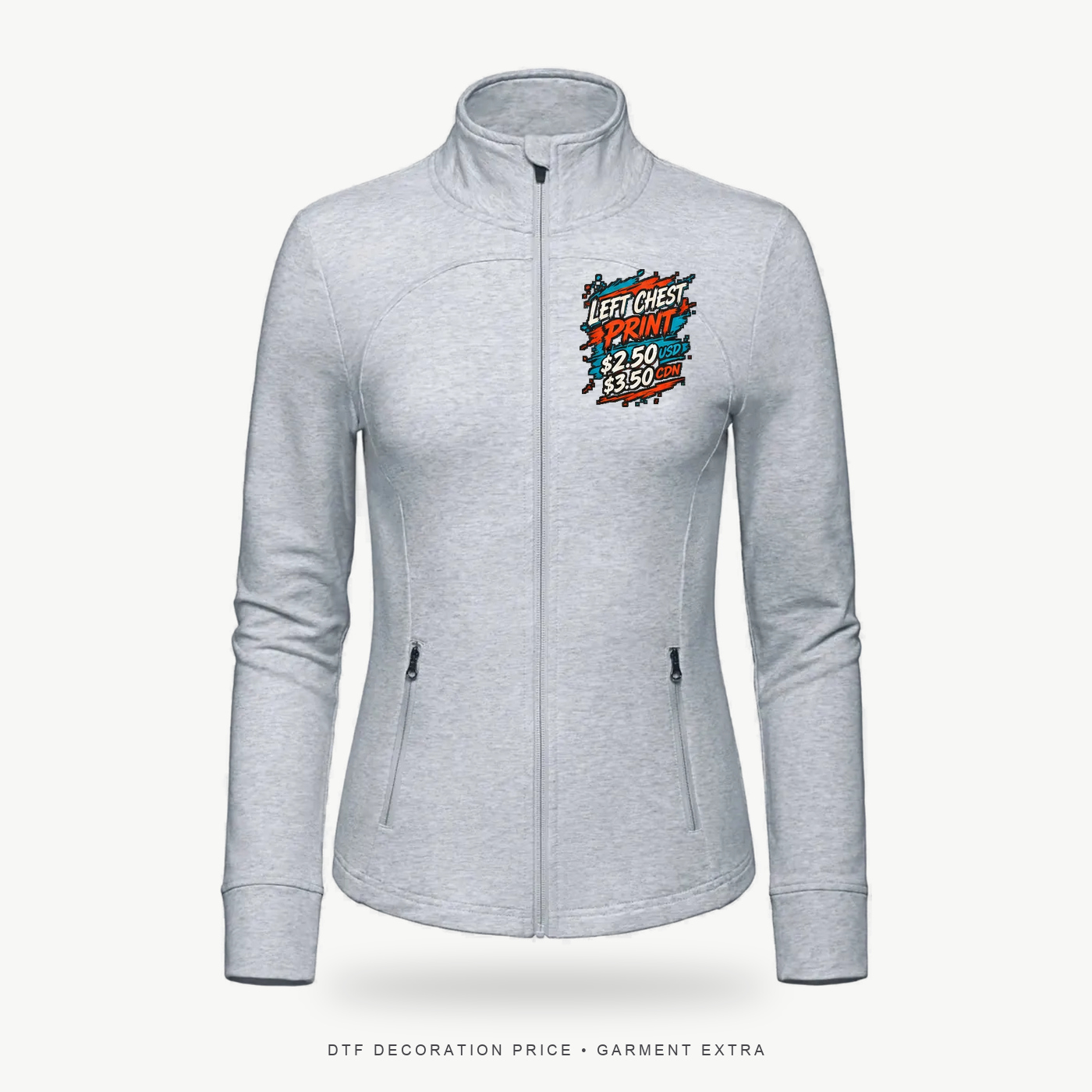 Adventurer L00851 Women's French Terry Full-Zip Sweatshirt – POD