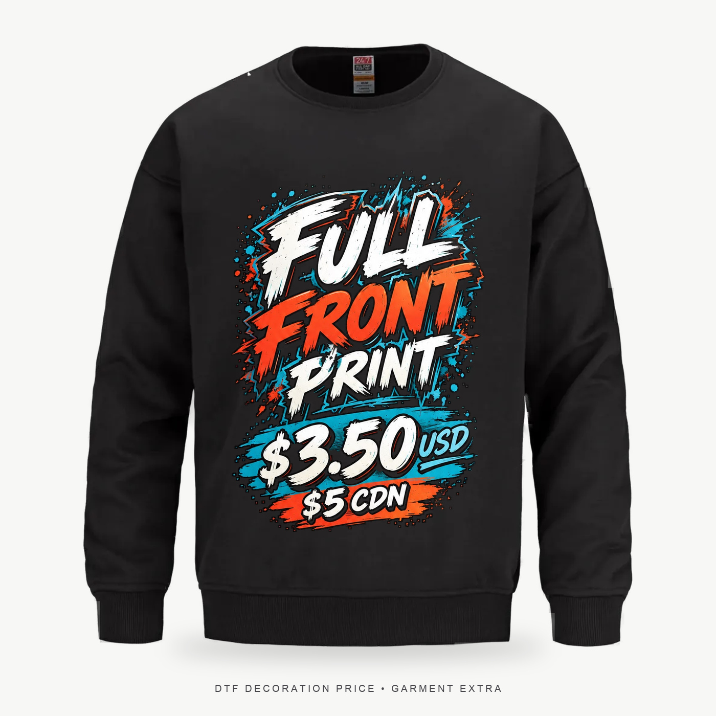 Foundry L00585 Heavyweight Crewneck – POD