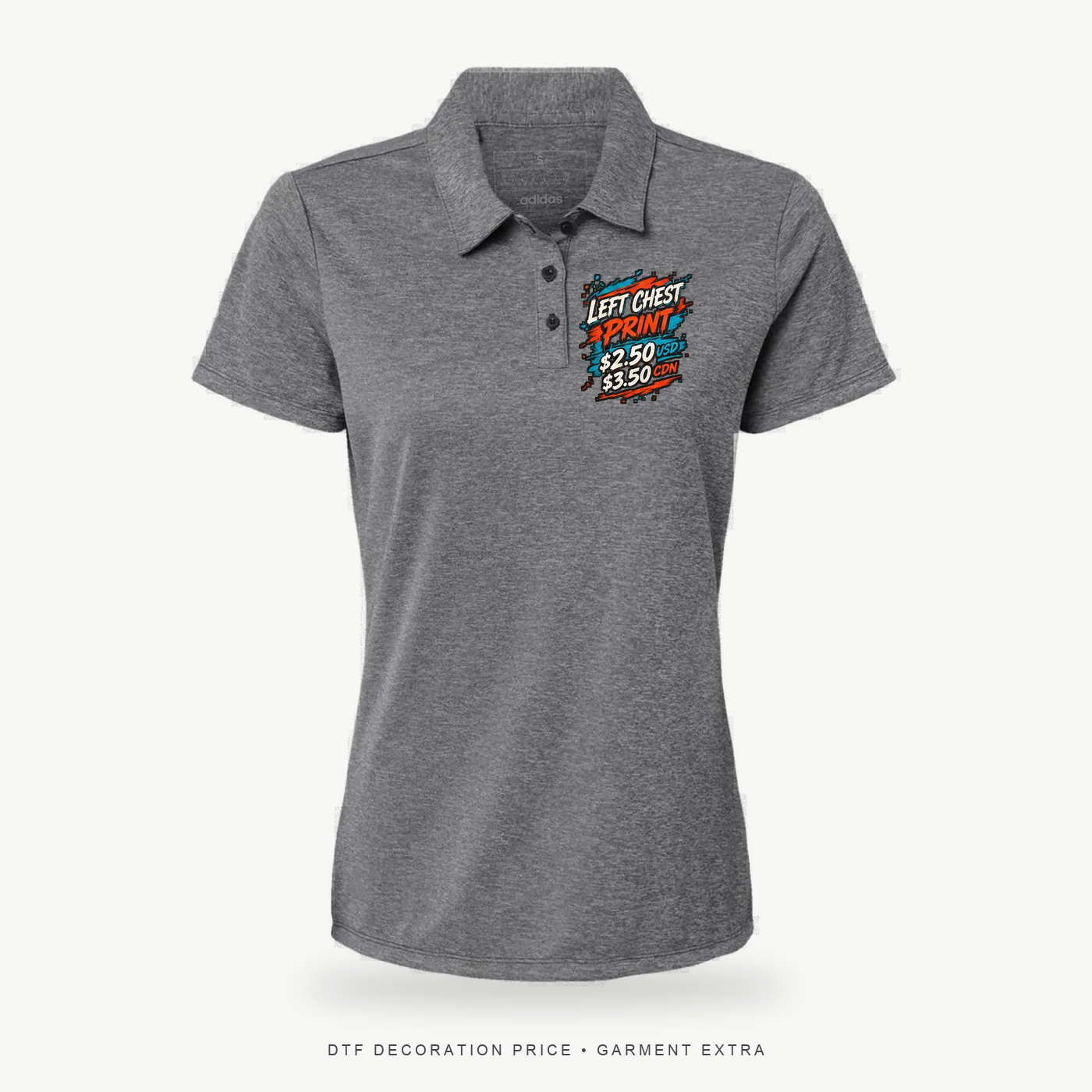 Adidas A583 Women's Heathered Polo – POD