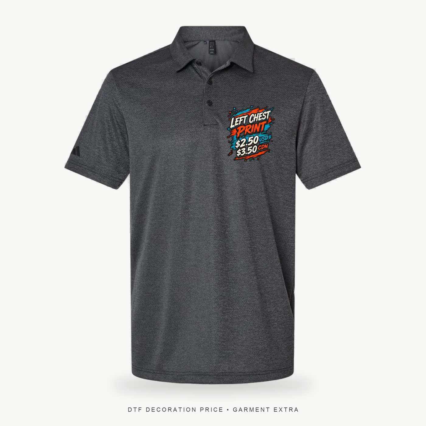 Adidas A591 Space Dyed Polo – POD