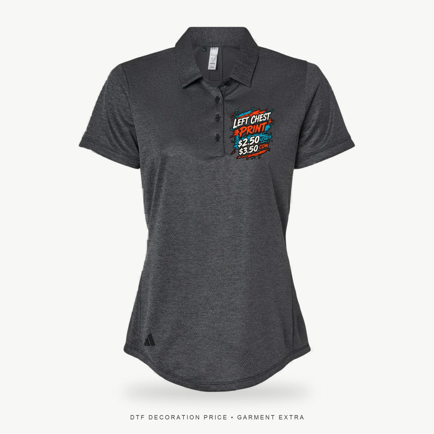 Adidas A592 Women's Space Dyed Polo – POD