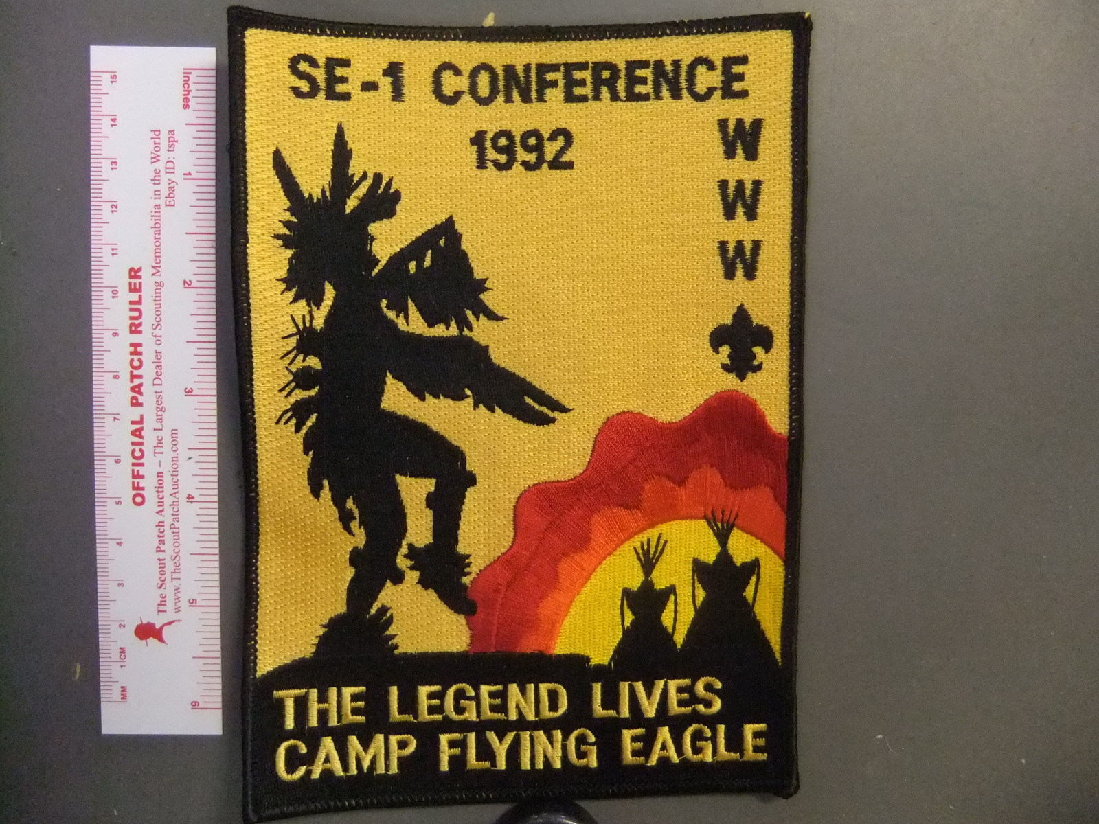 Boy Scout OA Section SE-1 1992 Conclave Camp Flying Eagle 9561CC