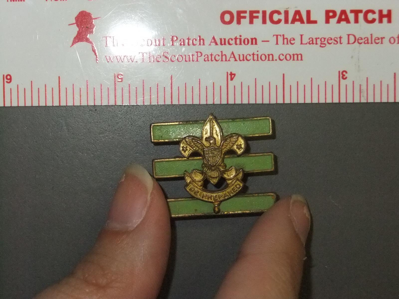Boy Scout Jr. Asst. Scoutmaster Early Hat Badge Pin 5566DD eBay