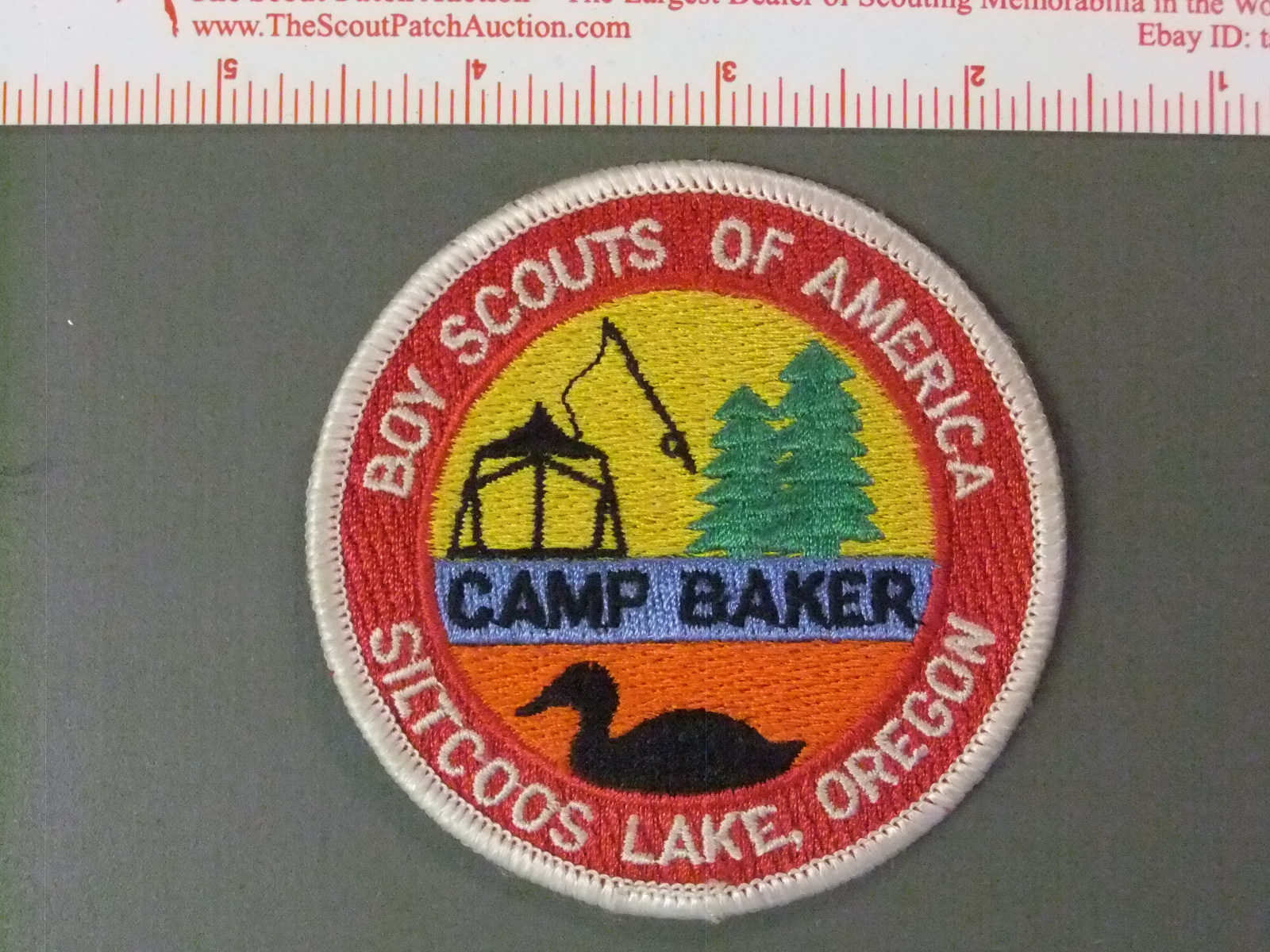 Boy Scout Camp Baker Siltcoos Lake Oregon 5201JJ eBay