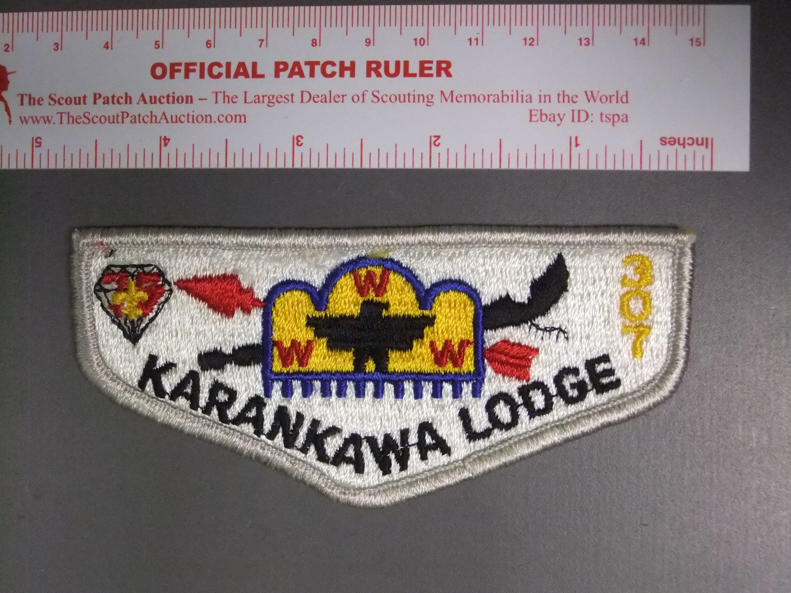 Boy Scout OA 307 Karankawa flap 1007MM | eBay