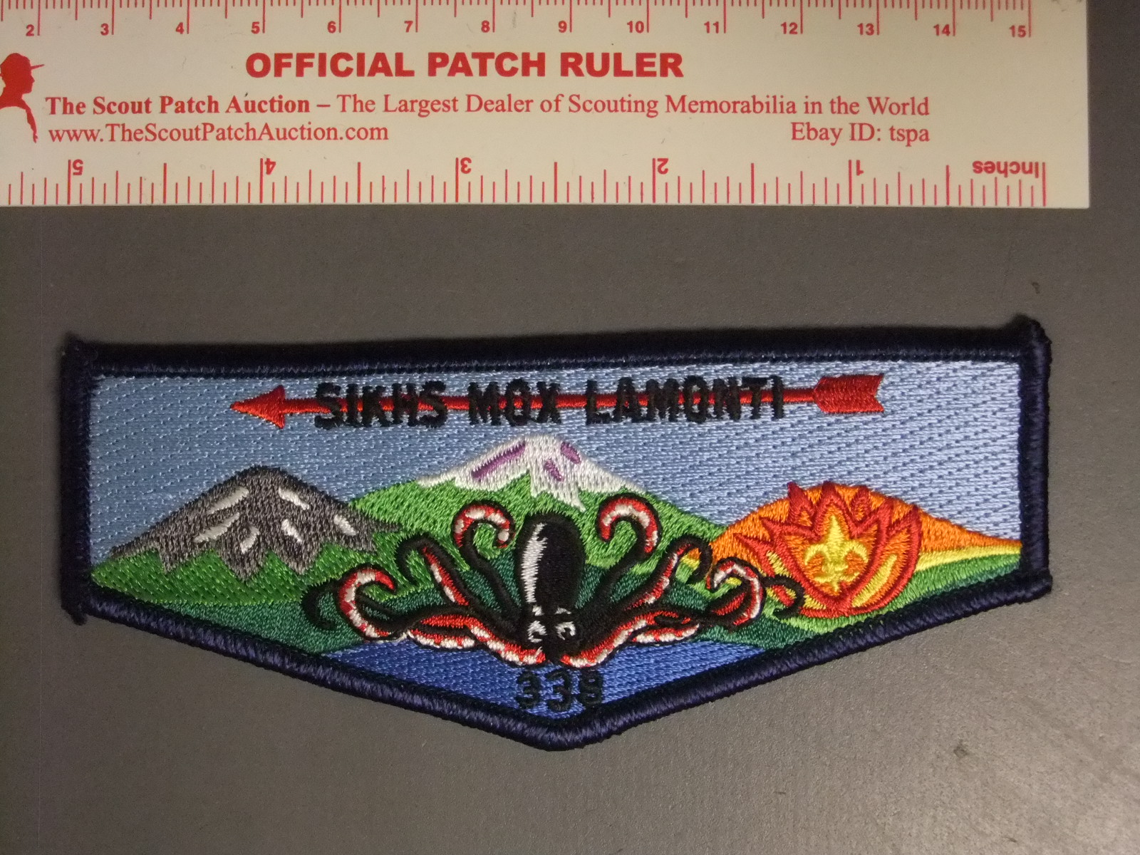Boy Scout OA 338 Sikhs Mox Lamonti flap 9032MM | eBay