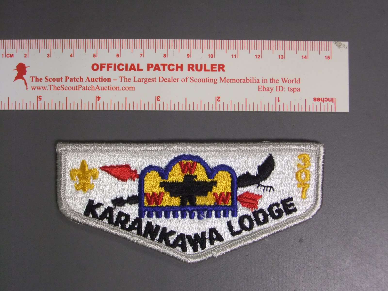 ボーイスカウト ワッペン No.307 Boy Scout OA 307 Karankawa flap 9117MM | eBay